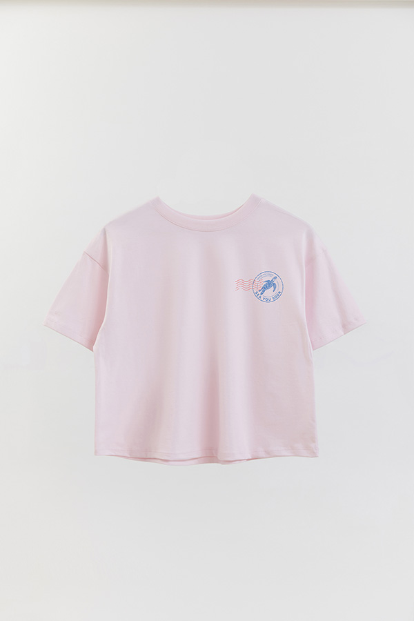 REMERA CROP FB SUMMER STAMP 12