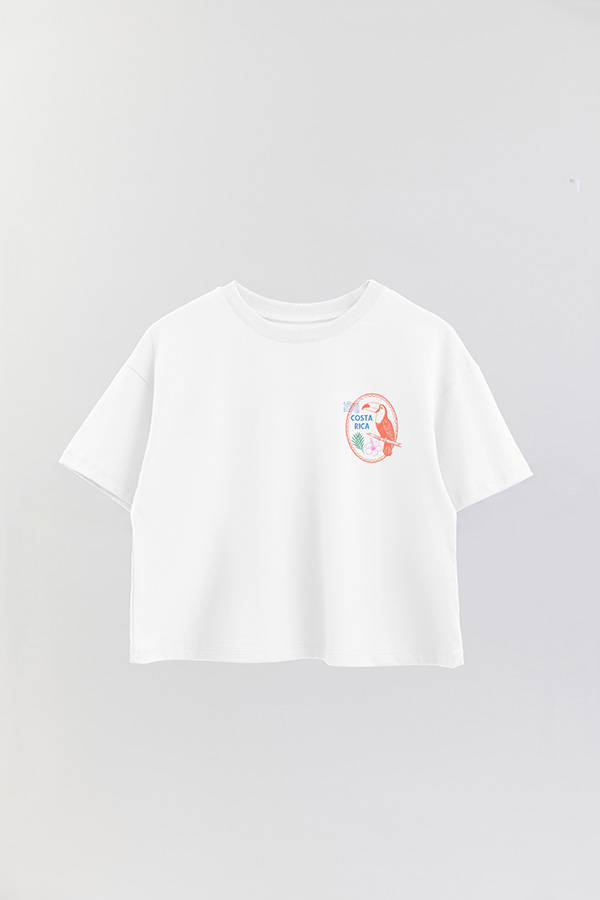 REMERA CROP FB SUMMER STAMP 11