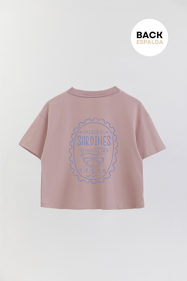 REMERA CROP FB SARDINE STAMP 9