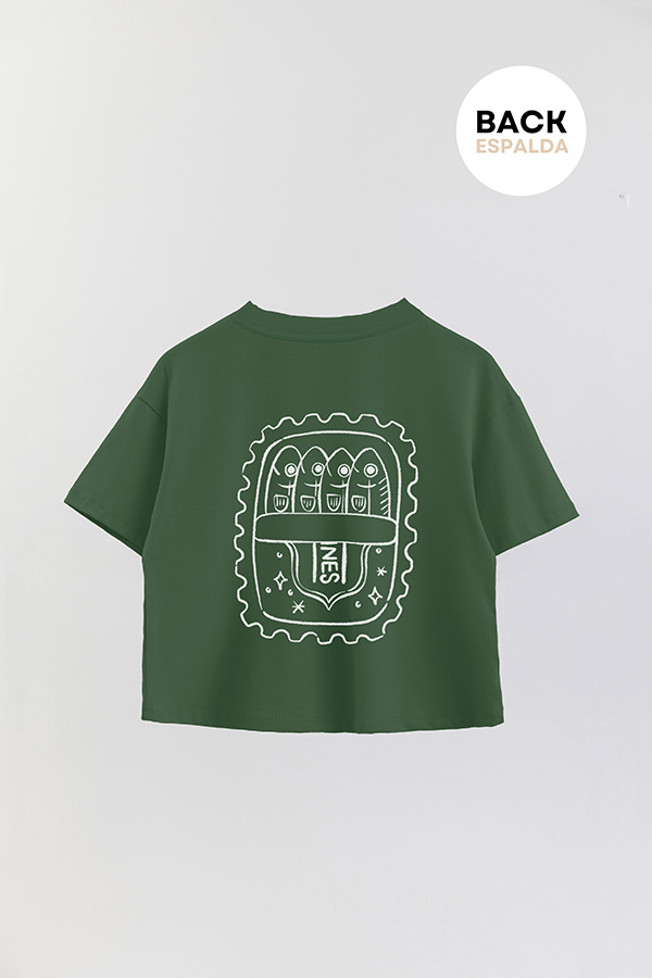 REMERA CROP FB SARDINE STAMP 8