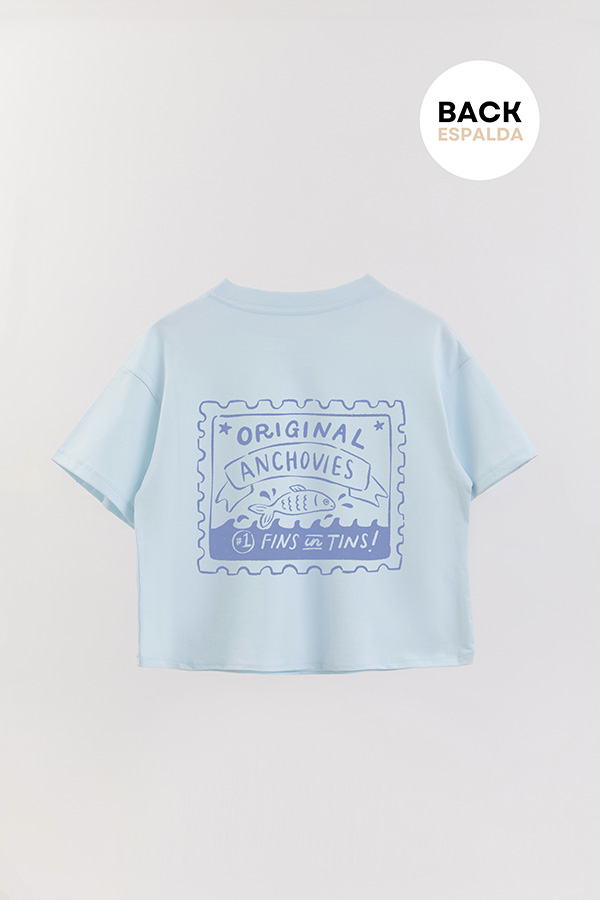 REMERA CROP FB SARDINE STAMP 6