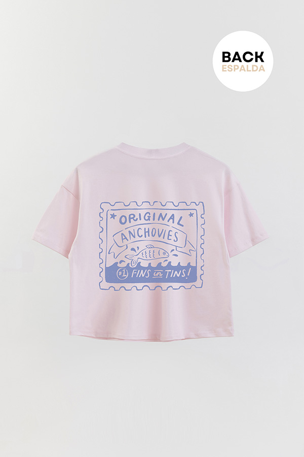 REMERA CROP FB SARDINE STAMP 6