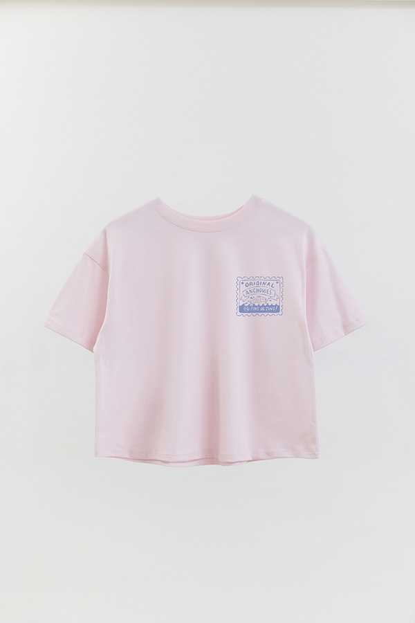 REMERA CROP FB SARDINE STAMP 6