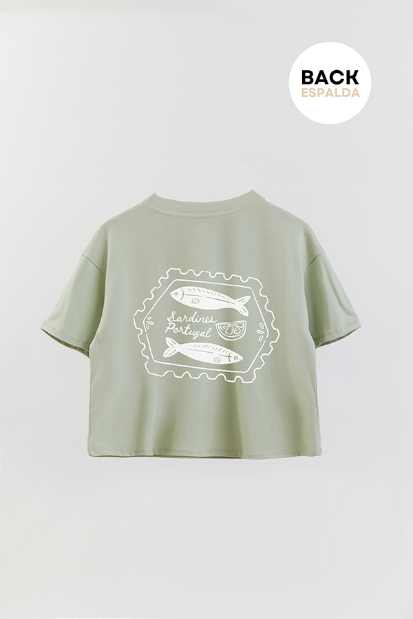 REMERA CROP FB SARDINE STAMP 5