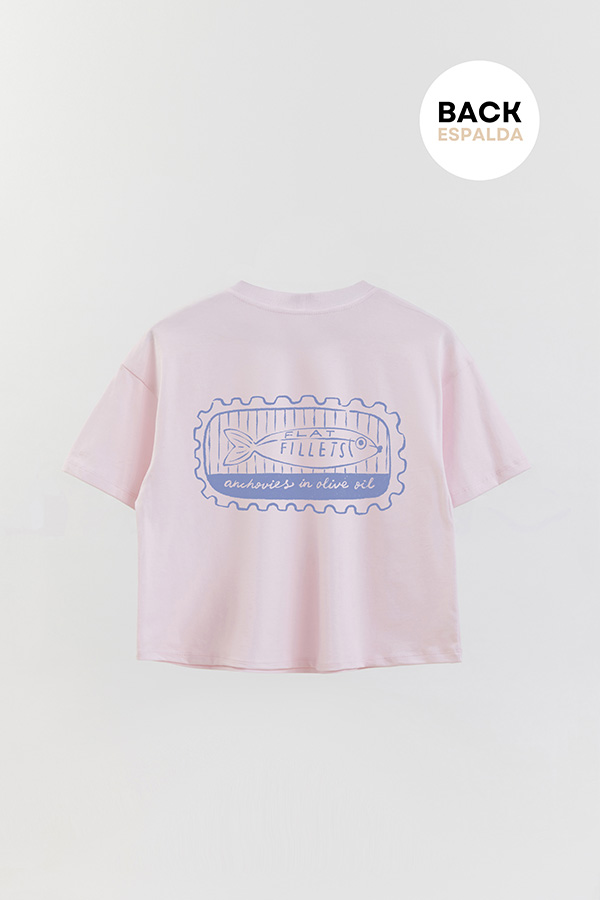 REMERA CROP FB SARDINE STAMP 4
