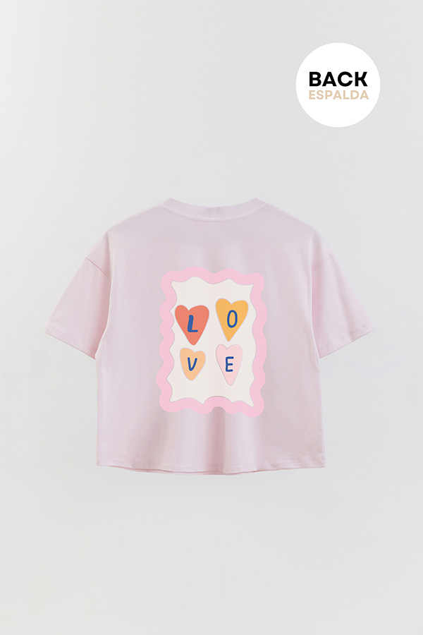 REMERA CROP FB RETRO IT LOBSTER