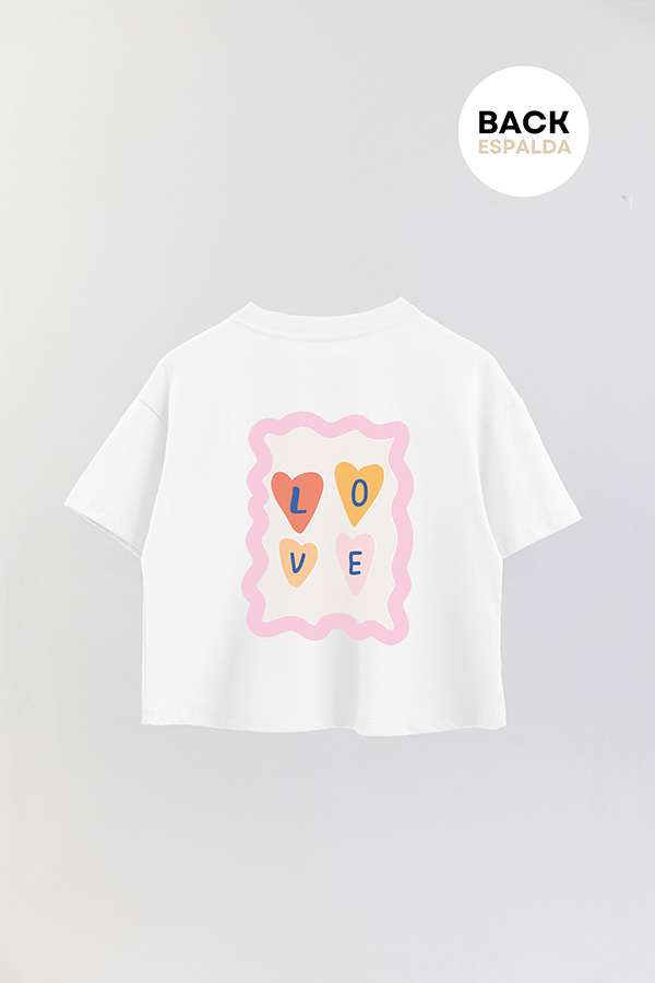 REMERA CROP FB RETRO IT LOBSTER