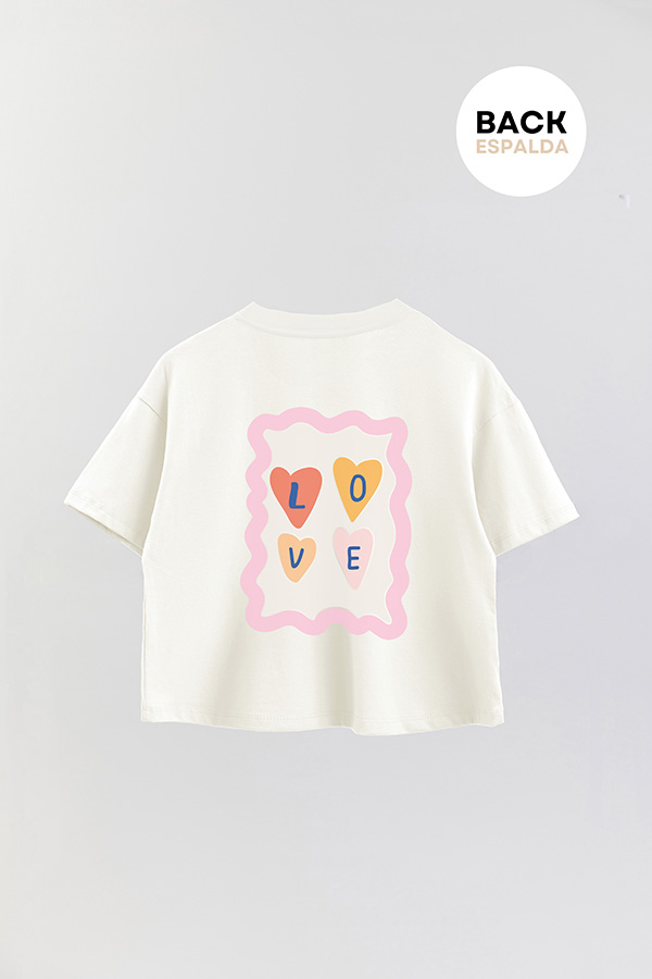 REMERA CROP FB RETRO IT LOBSTER