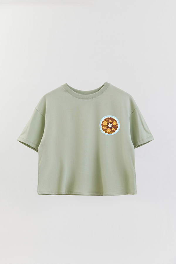 REMERA CROP FB ORANGE P10