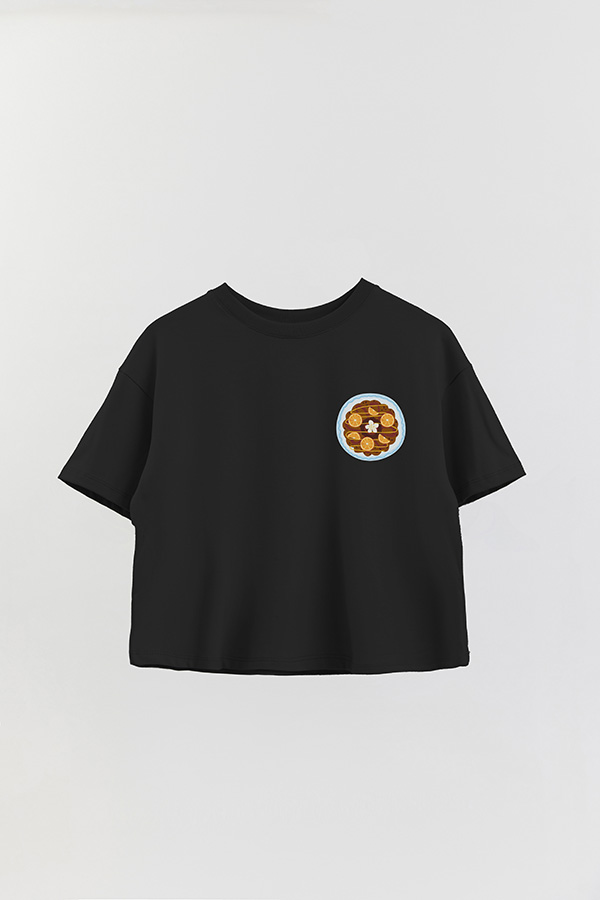 REMERA CROP FB ORANGE P10