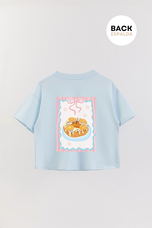 REMERA CROP FB ORANGE P9
