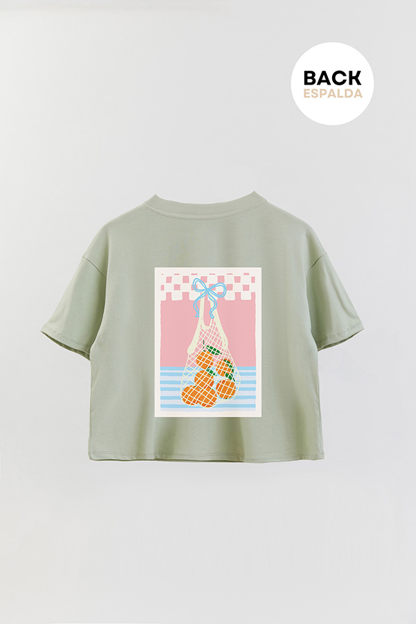 REMERA CROP FB ORANGE P6