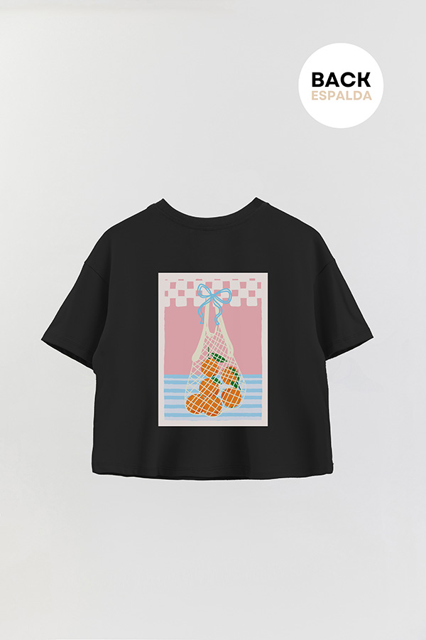 REMERA CROP FB ORANGE P6