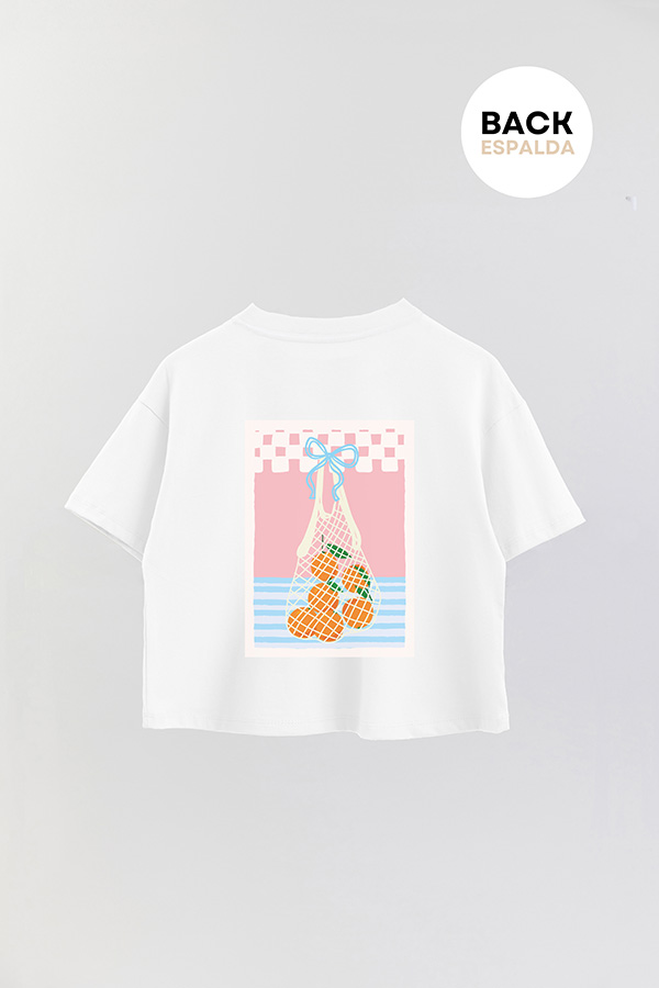 REMERA CROP FB ORANGE P6