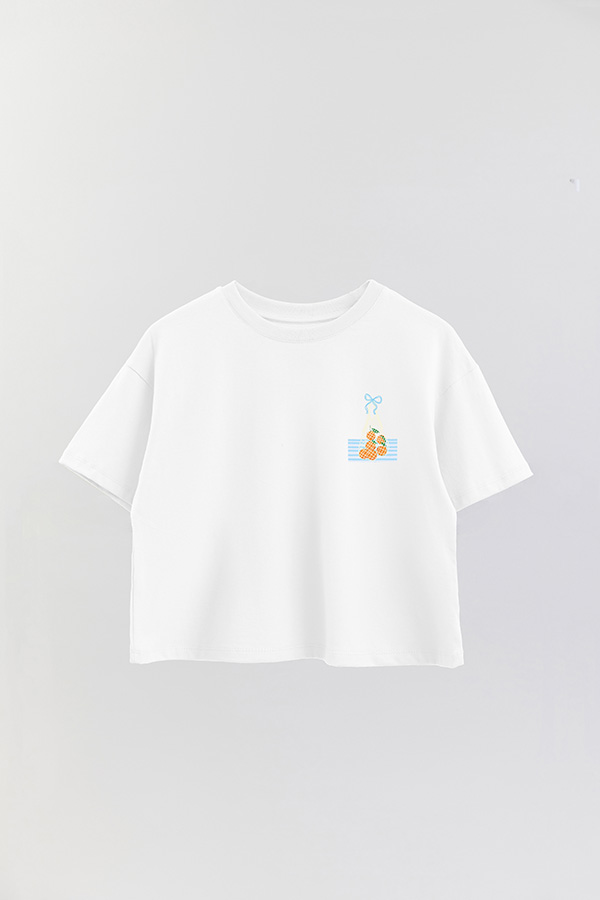 REMERA CROP FB ORANGE P6