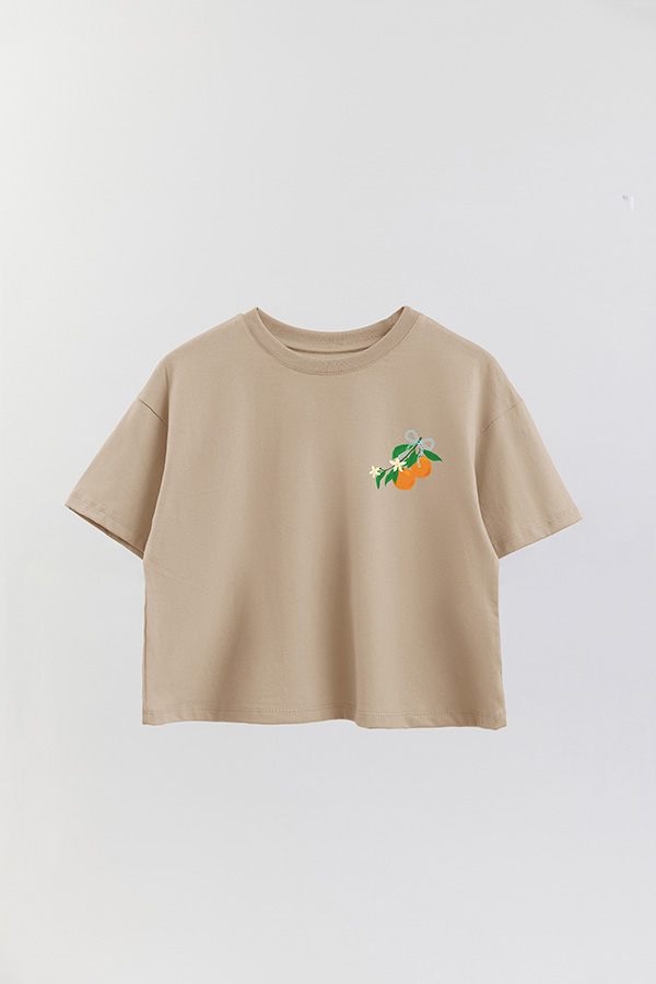 REMERA CROP FB ORANGE P5