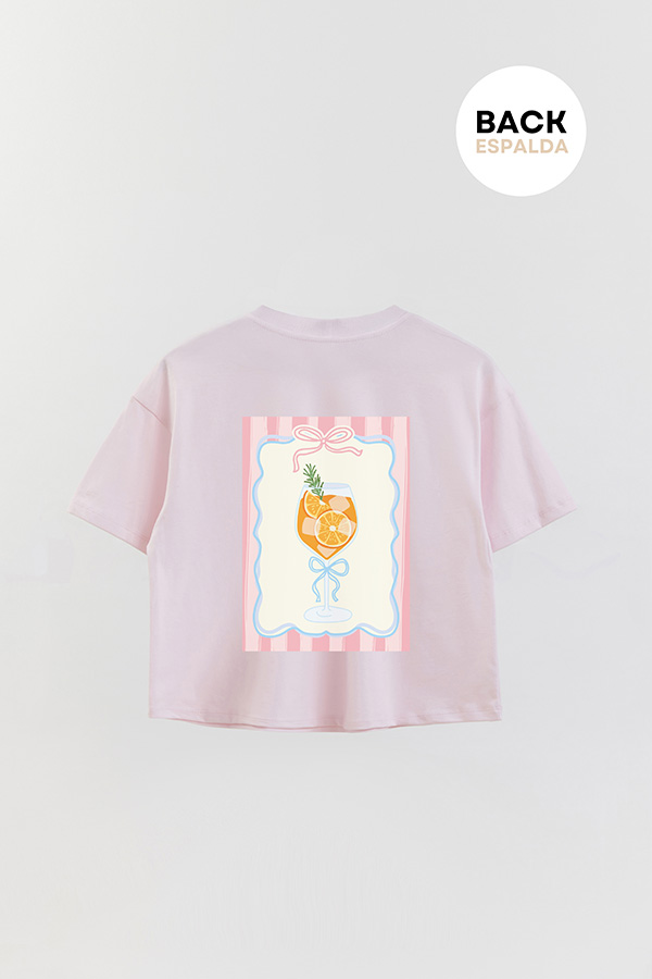 REMERA CROP FB ORANGE P3