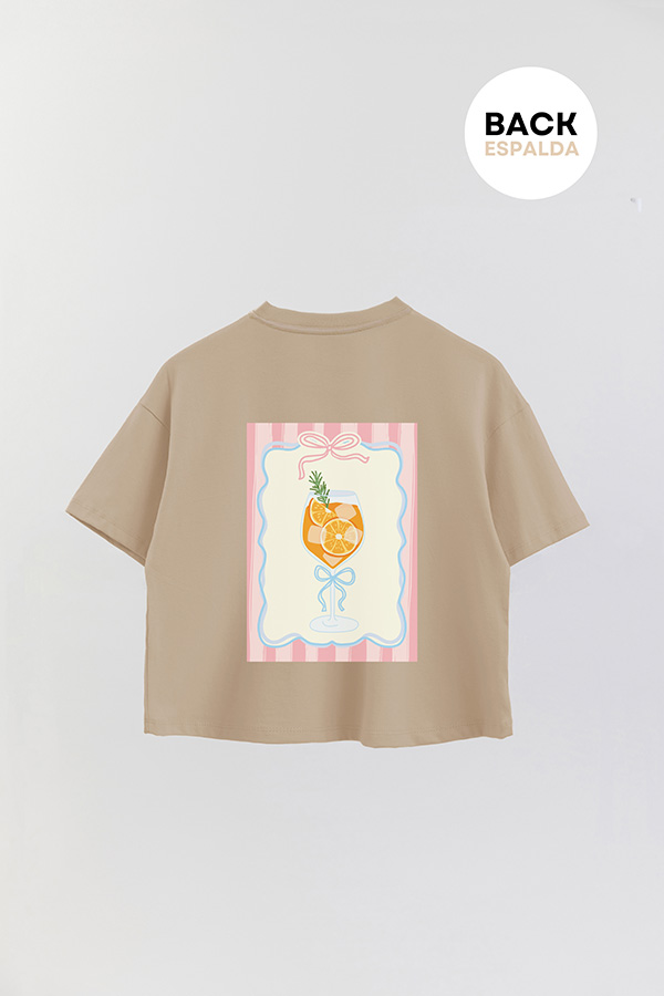 REMERA CROP FB ORANGE P3