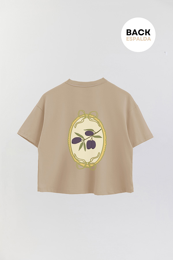 REMERA CROP FB OLIVE P9