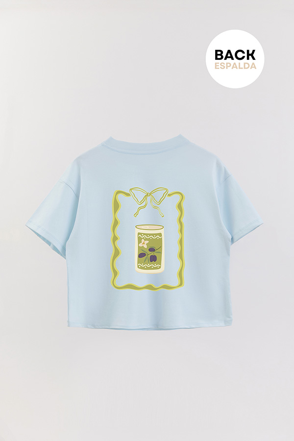 REMERA CROP FB OLIVE P7