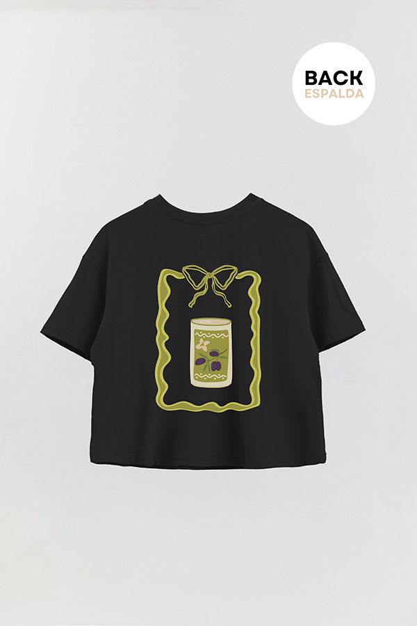 REMERA CROP FB OLIVE P7