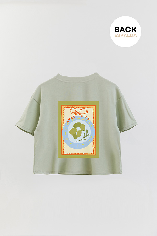 REMERA CROP FB OLIVE P6