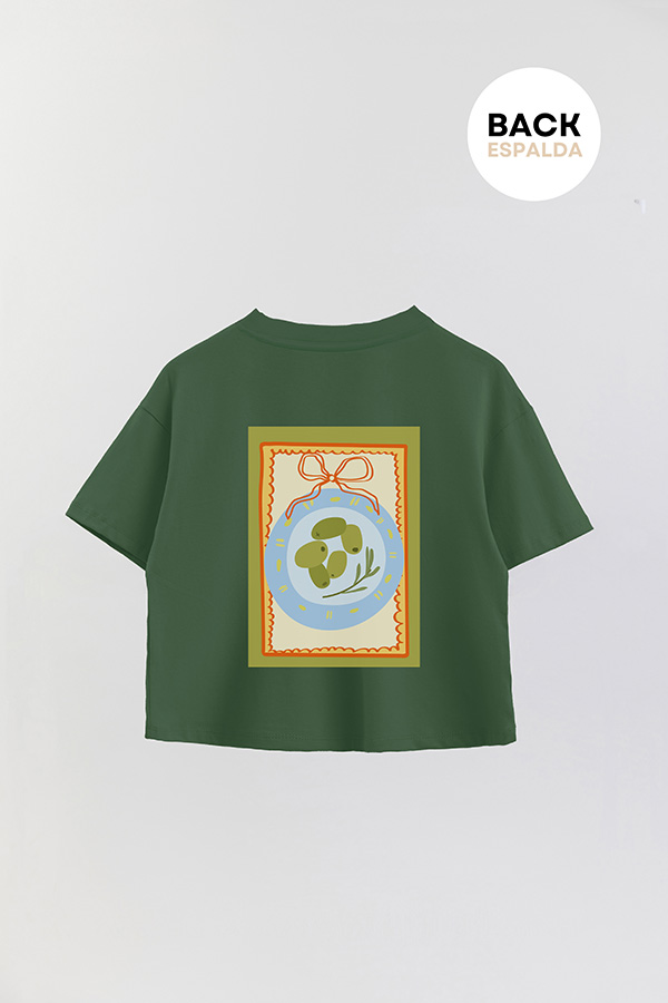 REMERA CROP FB OLIVE P6