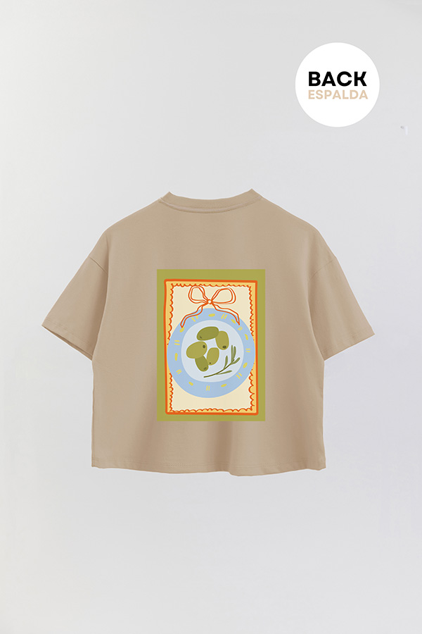 REMERA CROP FB OLIVE P6
