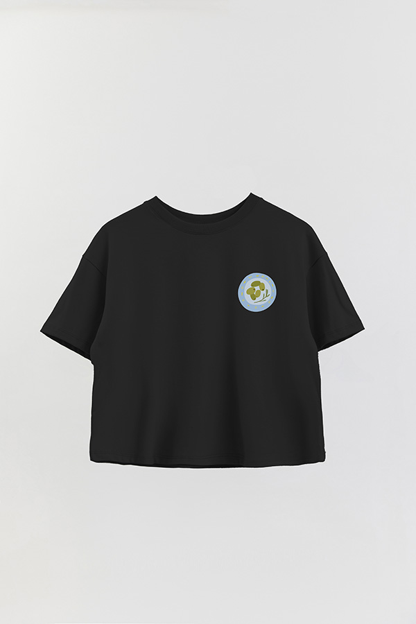 REMERA CROP FB OLIVE P6