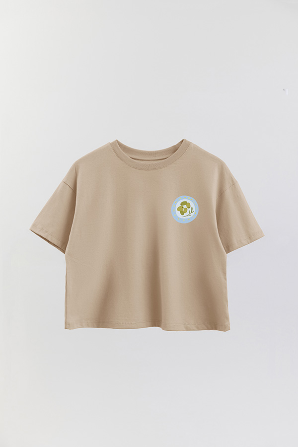 REMERA CROP FB OLIVE P6