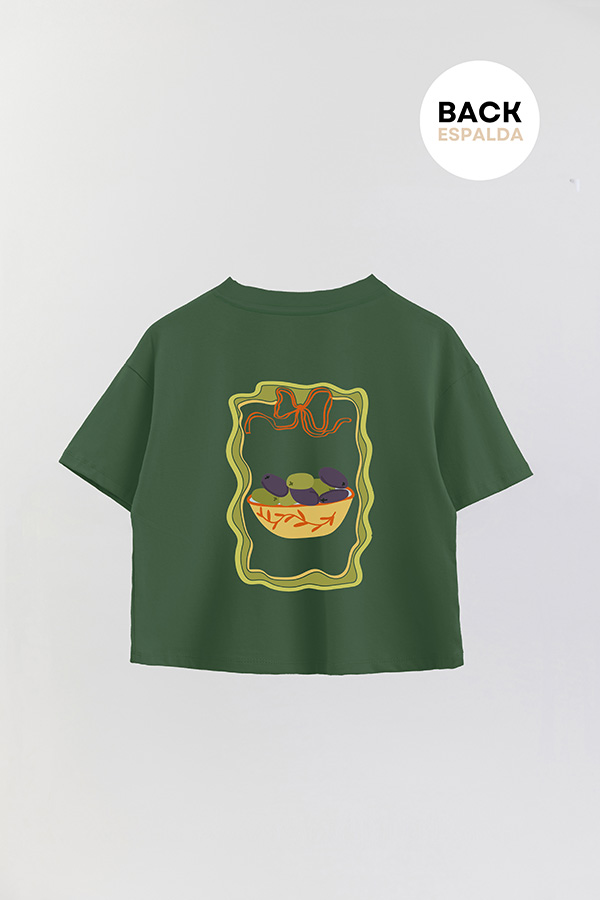 REMERA CROP FB OLIVE P5
