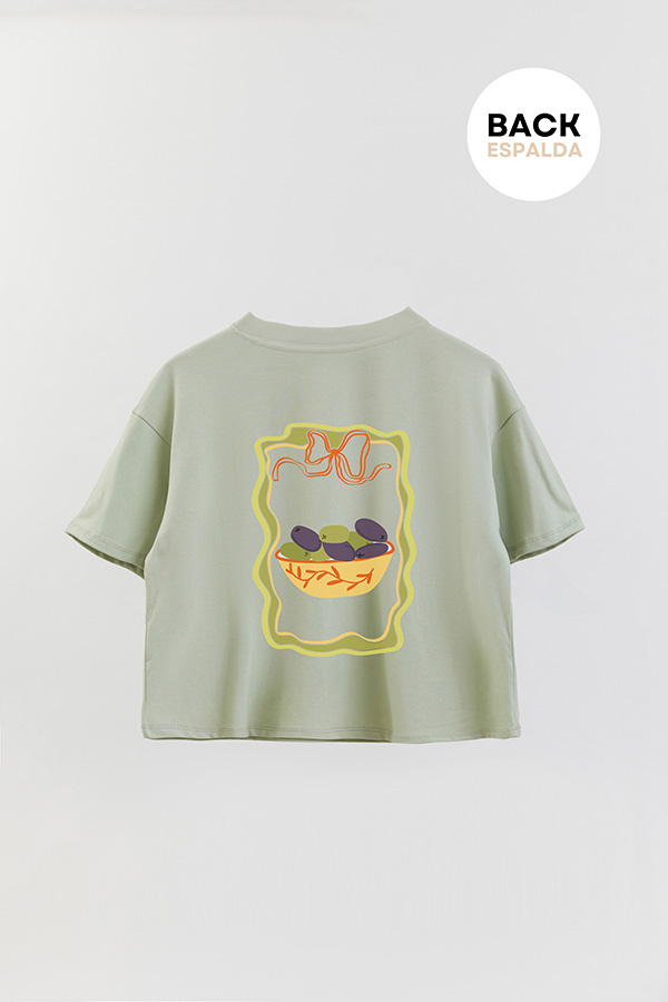 REMERA CROP FB OLIVE P5