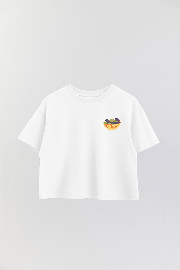 REMERA CROP FB OLIVE P5