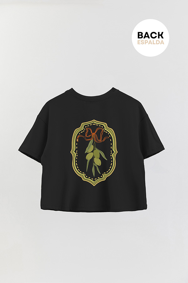 REMERA CROP FB OLIVE P4