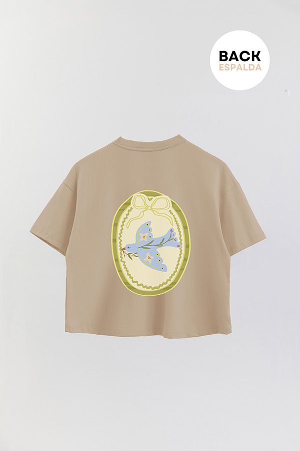 REMERA CROP FB OLIVE P3