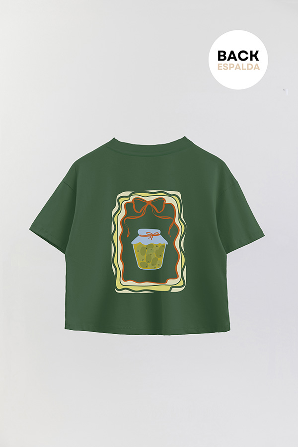 REMERA CROP FB OLIVE P2