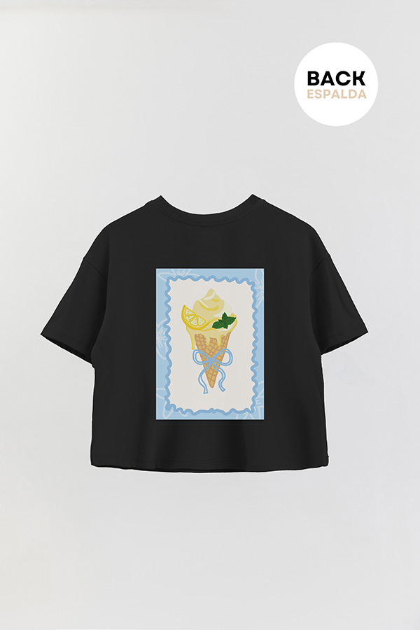 REMERA CROP FB LEMON P7