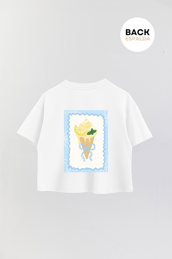 REMERA CROP FB LEMON P7