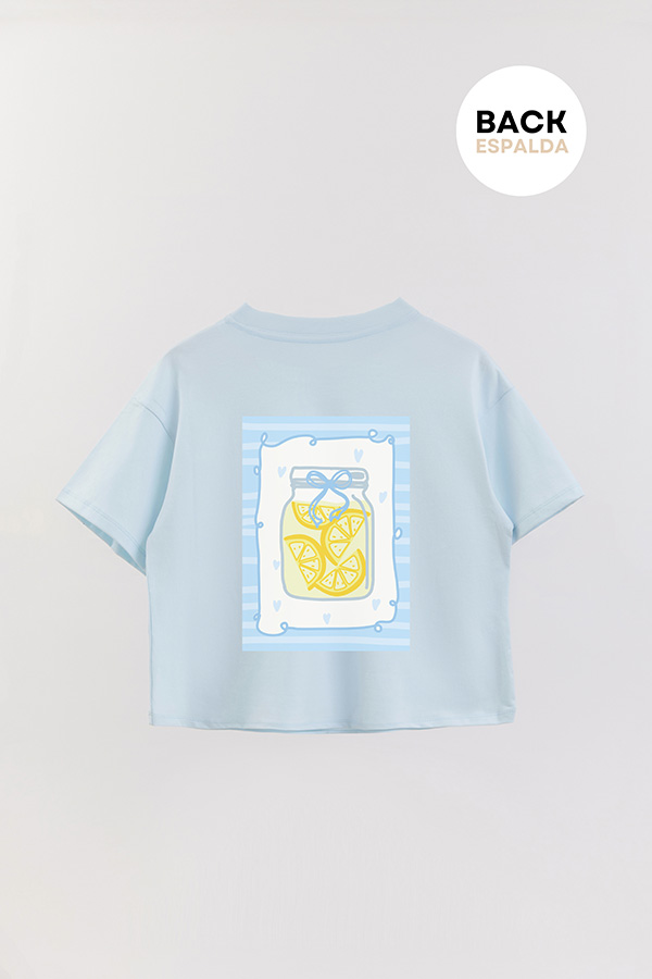 REMERA CROP FB LEMON P6