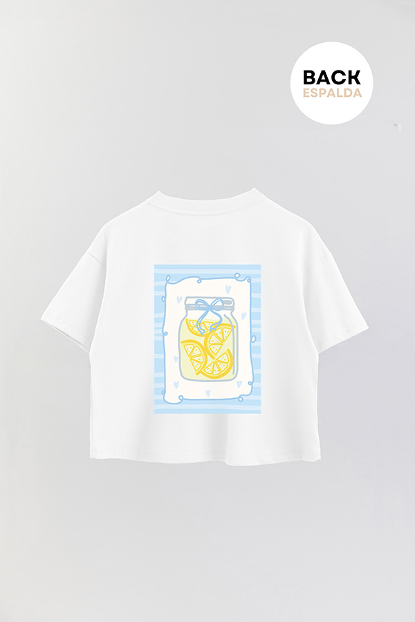 REMERA CROP FB LEMON P6