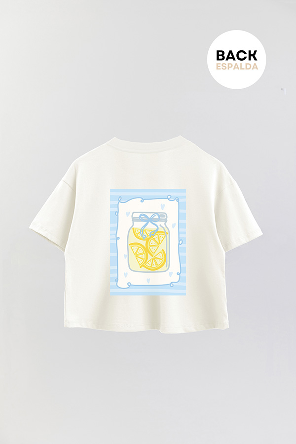 REMERA CROP FB LEMON P6