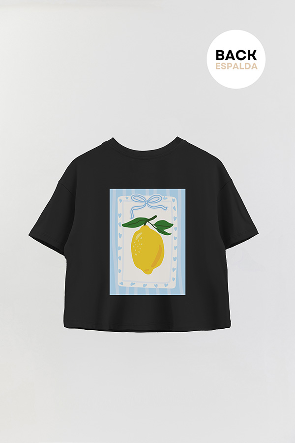 REMERA CROP FB LEMON P3