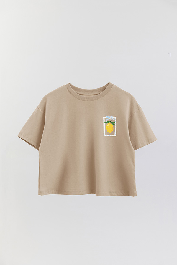 REMERA CROP FB LEMON P3