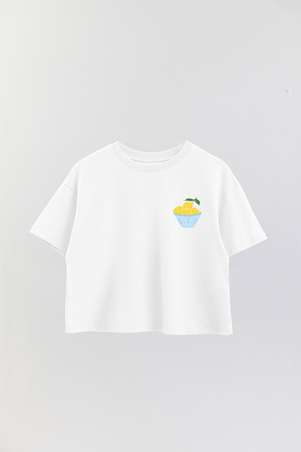REMERA CROP FB LEMON P1