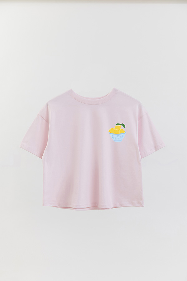 REMERA CROP FB LEMON P1