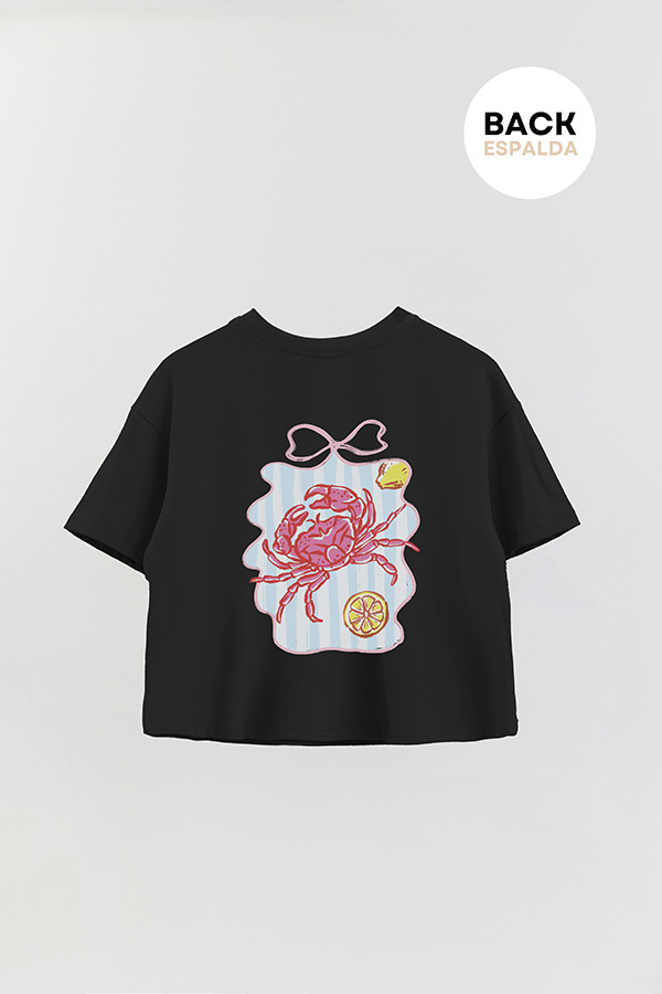 REMERA CROP FB COASTAL P6