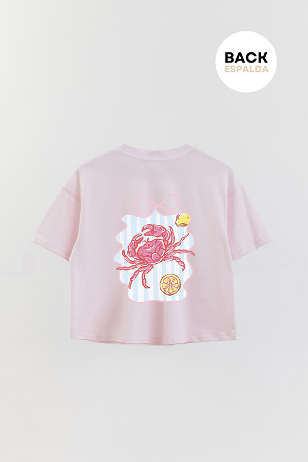 REMERA CROP FB COASTAL P6