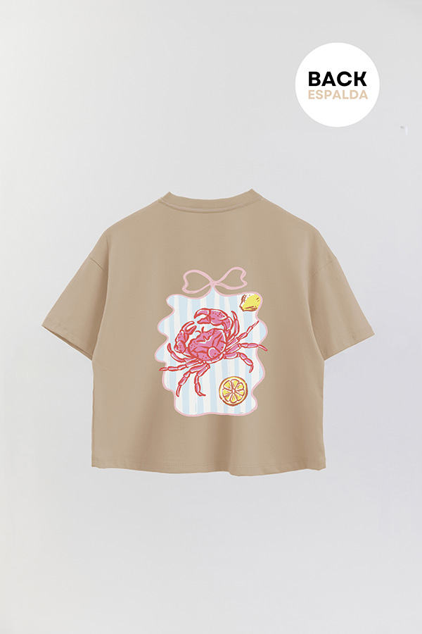 REMERA CROP FB COASTAL P6