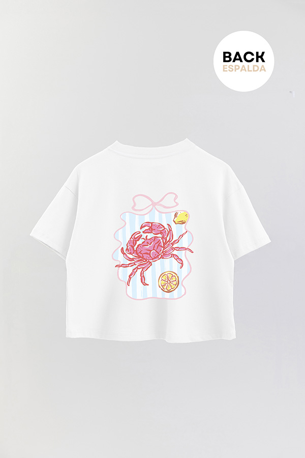 REMERA CROP FB COASTAL P6