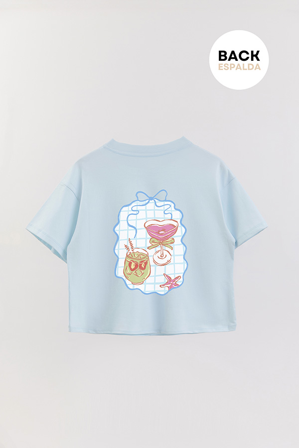 REMERA CROP FB COASTAL P5